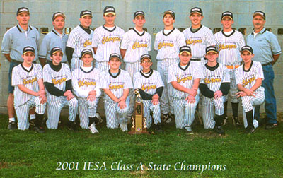 2001 IESA Class A  Boys Baseball Champions