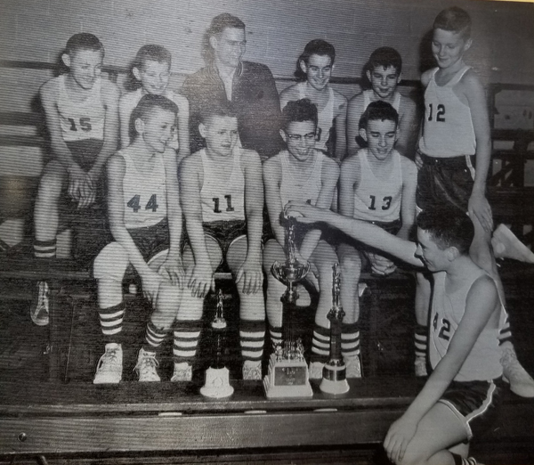 1955 IESA B  Boys Basketball Champions