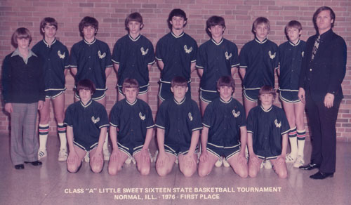 1976 IESA AH  Boys Basketball Champions