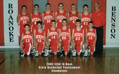 2002 IESA Class 7A  Boys Basketball Champions