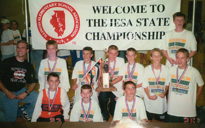 2000 IESA Class A  Boys Cross-Country Champions