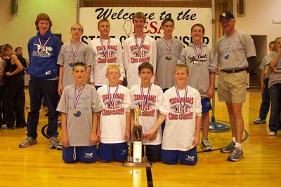 2003 IESA Class A  Boys Cross-Country Champions