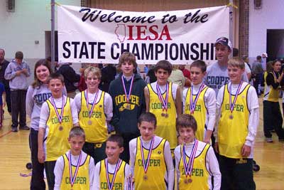2004 IESA Class AA  Boys Cross-Country Champions