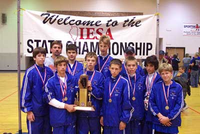 2004 IESA Class A  Boys Cross-Country Champions