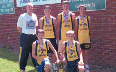 2001 IESA Class 7A  Boys Track & Field Champions