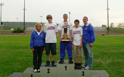 2008 IESA Class 7A  Boys Track & Field Champions