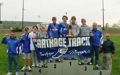 2008 IESA Class 8A  Boys Track & Field Champions