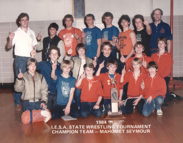 1984 IESA  Boys Wrestling Champions