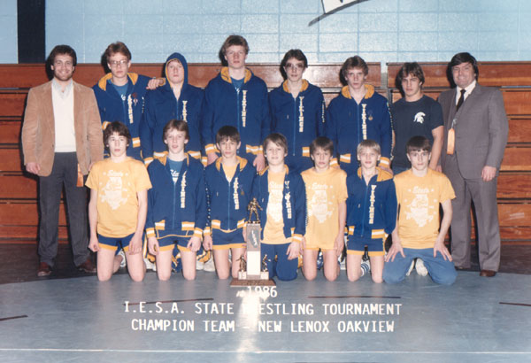1986 IESA  Boys Wrestling Champions