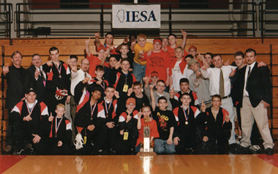2001 IESA  Boys Wrestling Champions