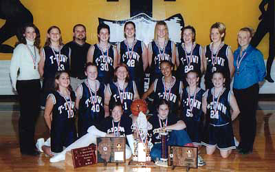 2001 IESA Class 7AA  Girls Basketball Champions