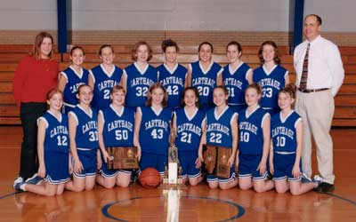 2001 IESA Class 7A  Girls Basketball Champions