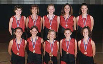 2000 IESA Class 8A  Girls Track & Field Champions