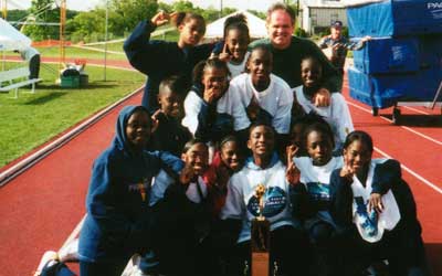 2002 IESA Class 7AA  Girls Track & Field Champions