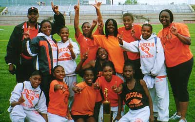 2003 IESA Class 7AA  Girls Track & Field Champions