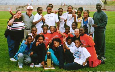 2003 IESA Class 8AA  Girls Track & Field Champions