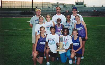 2004 IESA Class 7AA  Girls Track & Field Champions