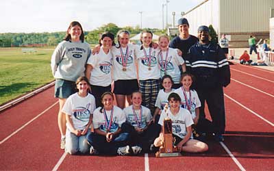2004 IESA Class 7A  Girls Track & Field Champions