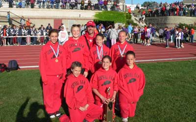 2005 IESA Class 7A  Girls Track & Field Champions
