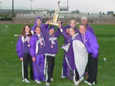 2006 IESA Class 7A  Girls Track & Field Champions
