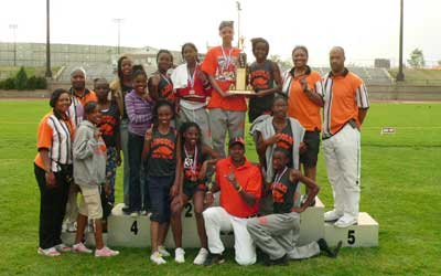 2008 IESA Class 8AA  Girls Track & Field Champions
