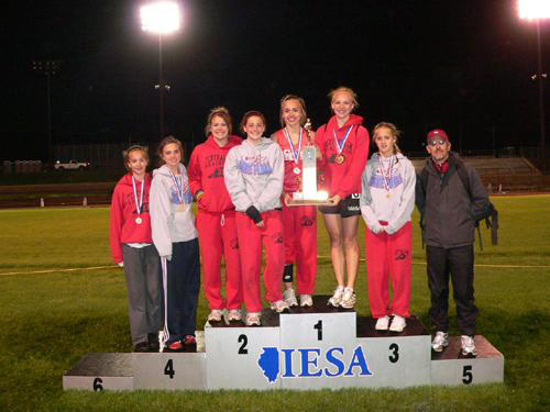 2009 IESA Class 8A  Girls Track & Field Champions