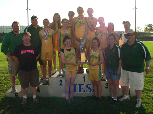 2010 IESA Class 7AA  Girls Track & Field Champions
