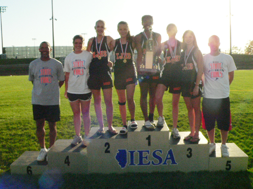 2010 IESA Class 8AA  Girls Track & Field Champions