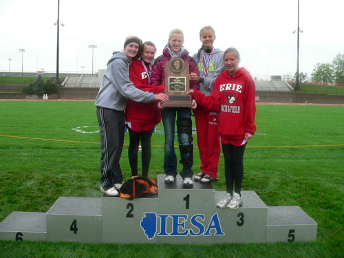 2011 IESA Class 7A  Girls Track & Field Champions