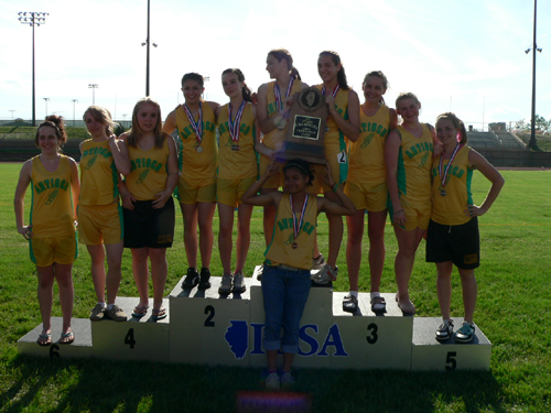 2011 IESA Class 8AA  Girls Track & Field Champions