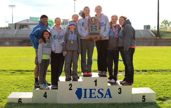 2013 IESA Class 8A  Girls Track & Field Champions