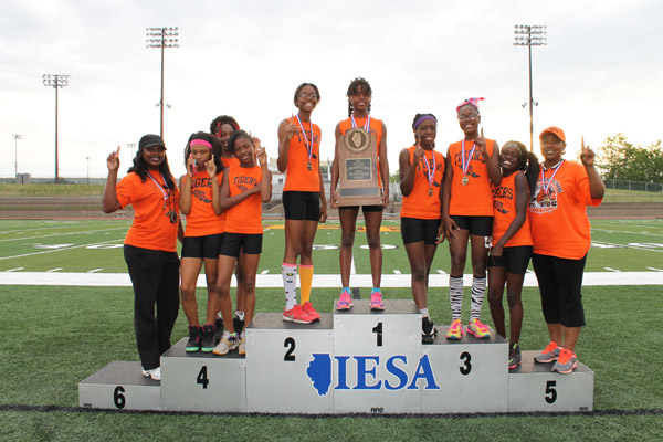 2015 IESA Class 8AA  Girls Track & Field Champions