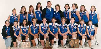 2000 IESA Class 7A  Girls Volleyball Champions