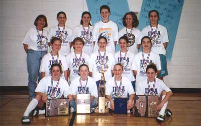 2001 IESA Class 8AA  Girls Volleyball Champions