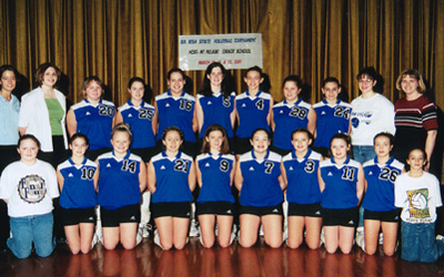 2001 IESA Class 8A  Girls Volleyball Champions
