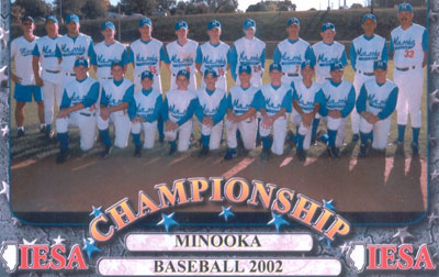 2002 IESA Class AA  Boys Baseball Champions