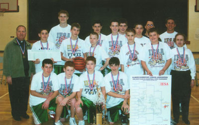2002 IESA Class 8A  Boys Basketball Champions