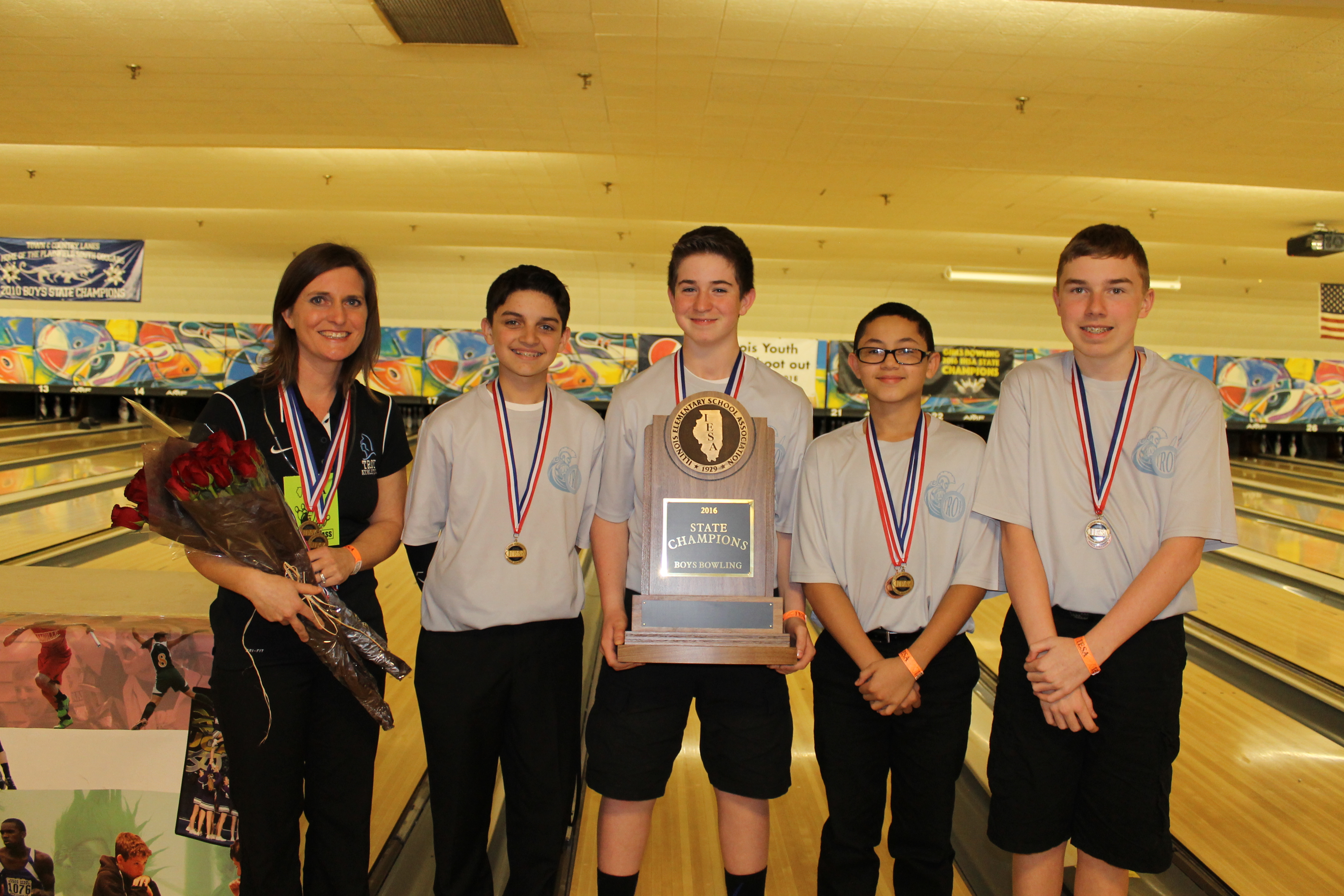 2016 IESA  Boys Bowling Champions