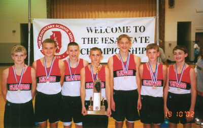 2002 IESA Class AA  Boys Cross-Country Champions