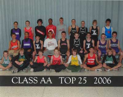 2006 IESA Class AA  Boys Cross-Country Champions