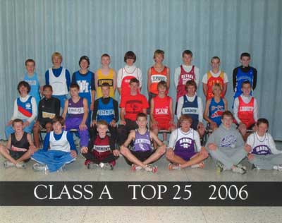 2006 IESA Class A  Boys Cross-Country Champions