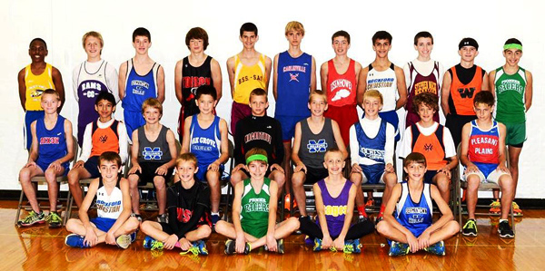 2013 IESA 2A  Boys Cross-Country Champions