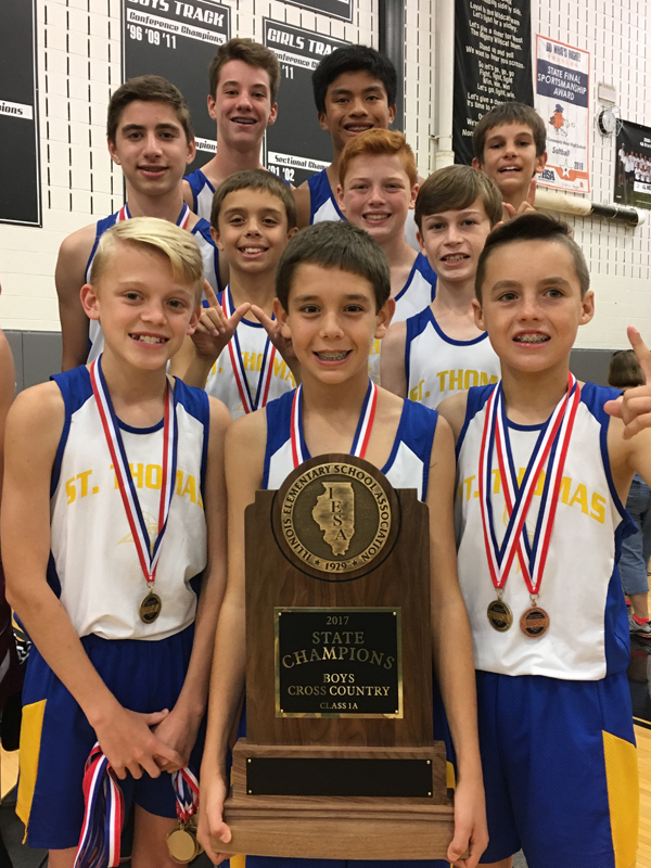 2017 IESA 1A  Boys Cross-Country Champions