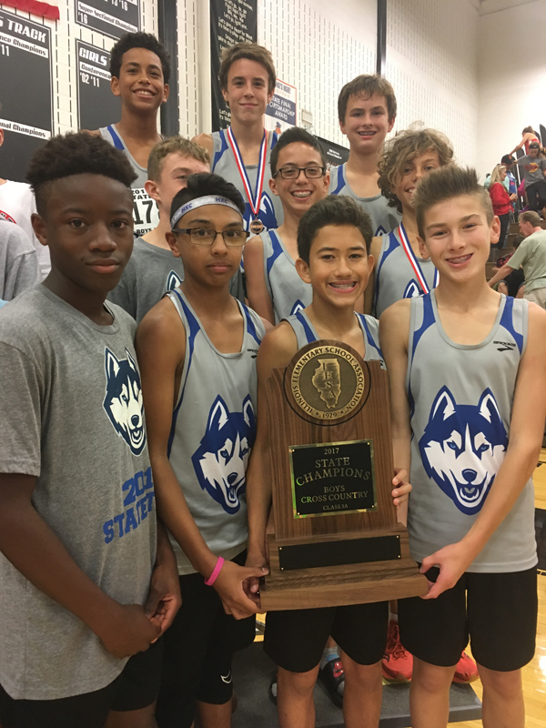 2017 IESA 3A  Boys Cross-Country Champions