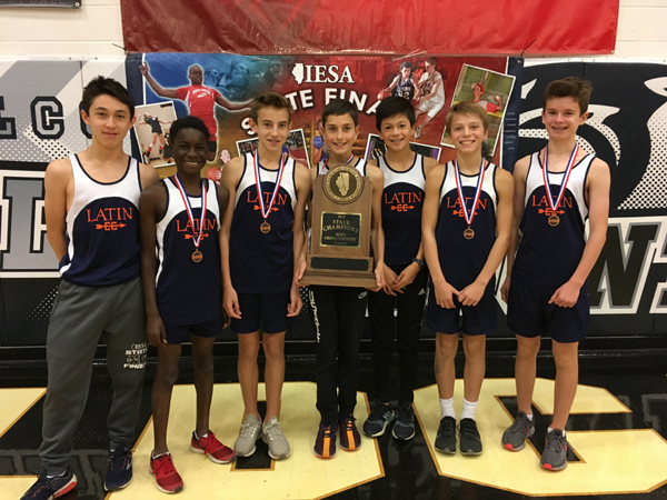 2018 IESA 2A  Boys Cross-Country Champions