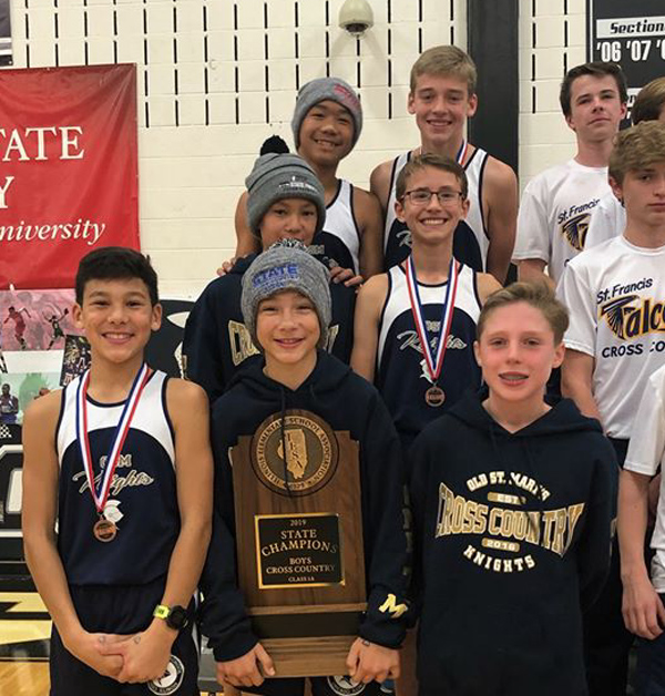 2019 IESA 1A  Boys Cross-Country Champions