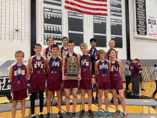 2021 IESA 2A  Boys Cross-Country Champions