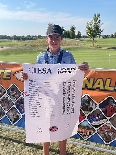 2026 IESA  Boys Golf Champions