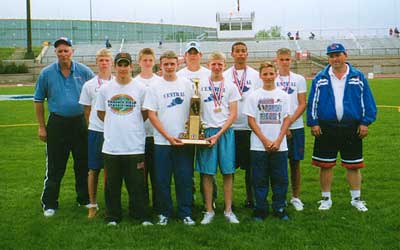 2003 IESA Class 8A  Boys Track & Field Champions