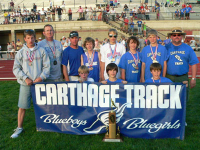 2007 IESA Class 8A  Boys Track & Field Champions